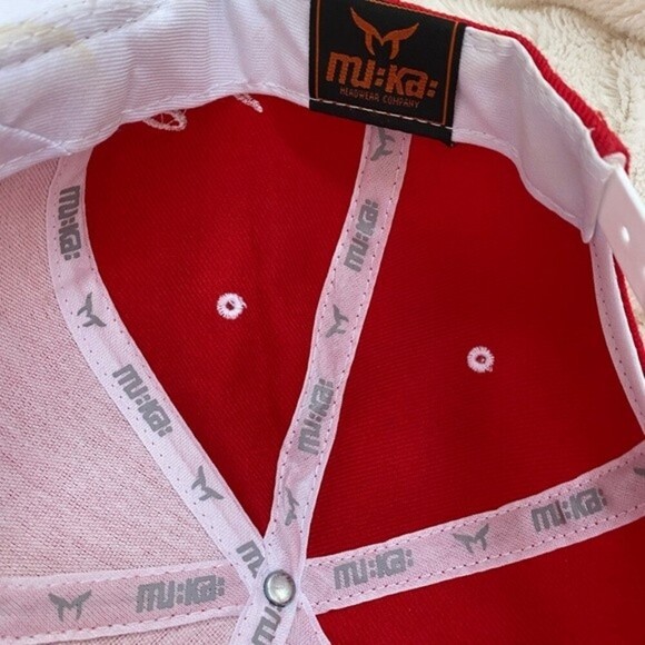 Chicago Cubs baseball cap adjustable red white - Picture 4 of 4